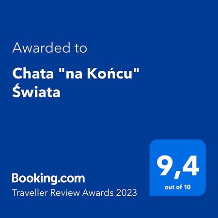 Chata "Na Koncu" Swiata Slopnice Exterior foto